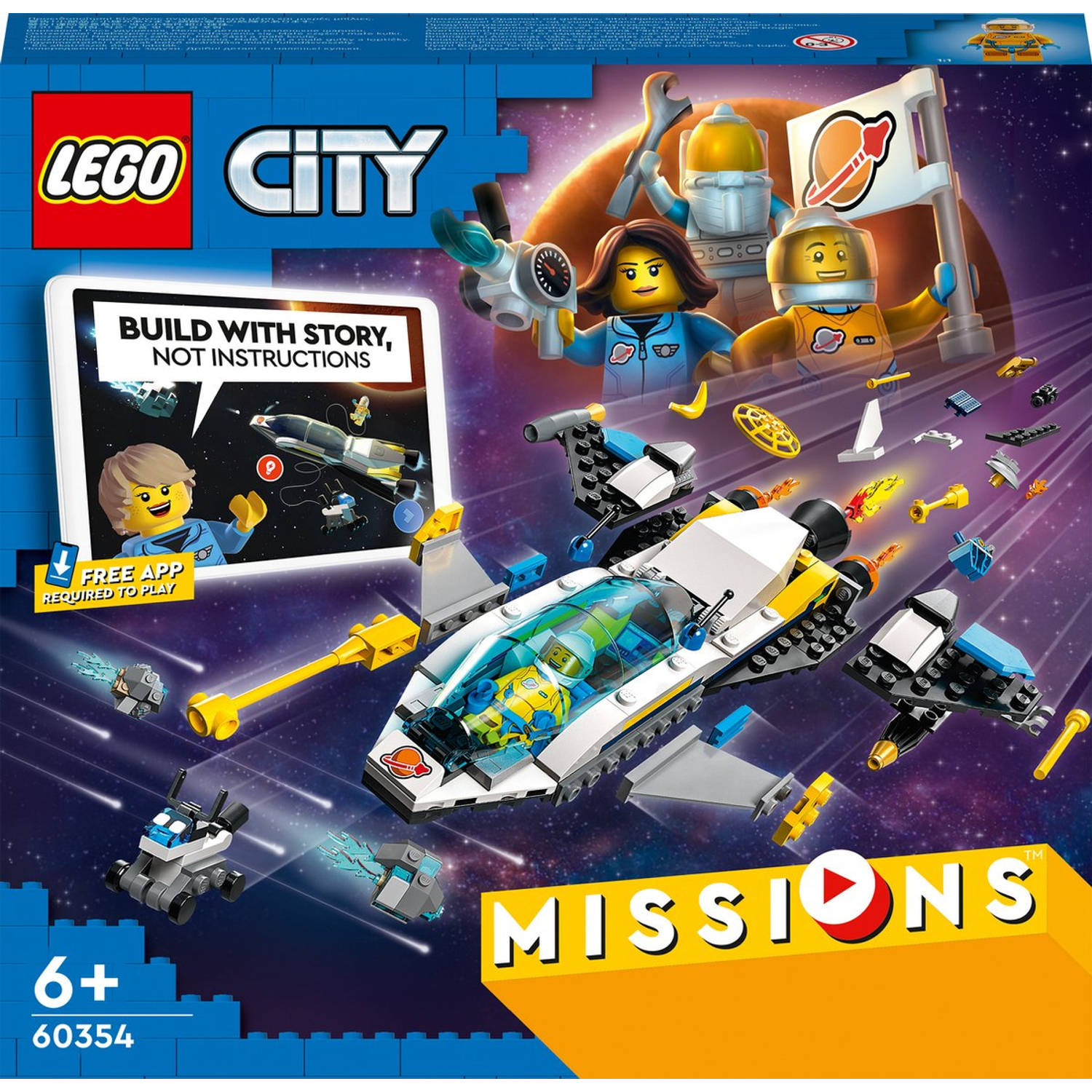 LEGO® CITY 60354 Verkenningsmissies in de ruimte