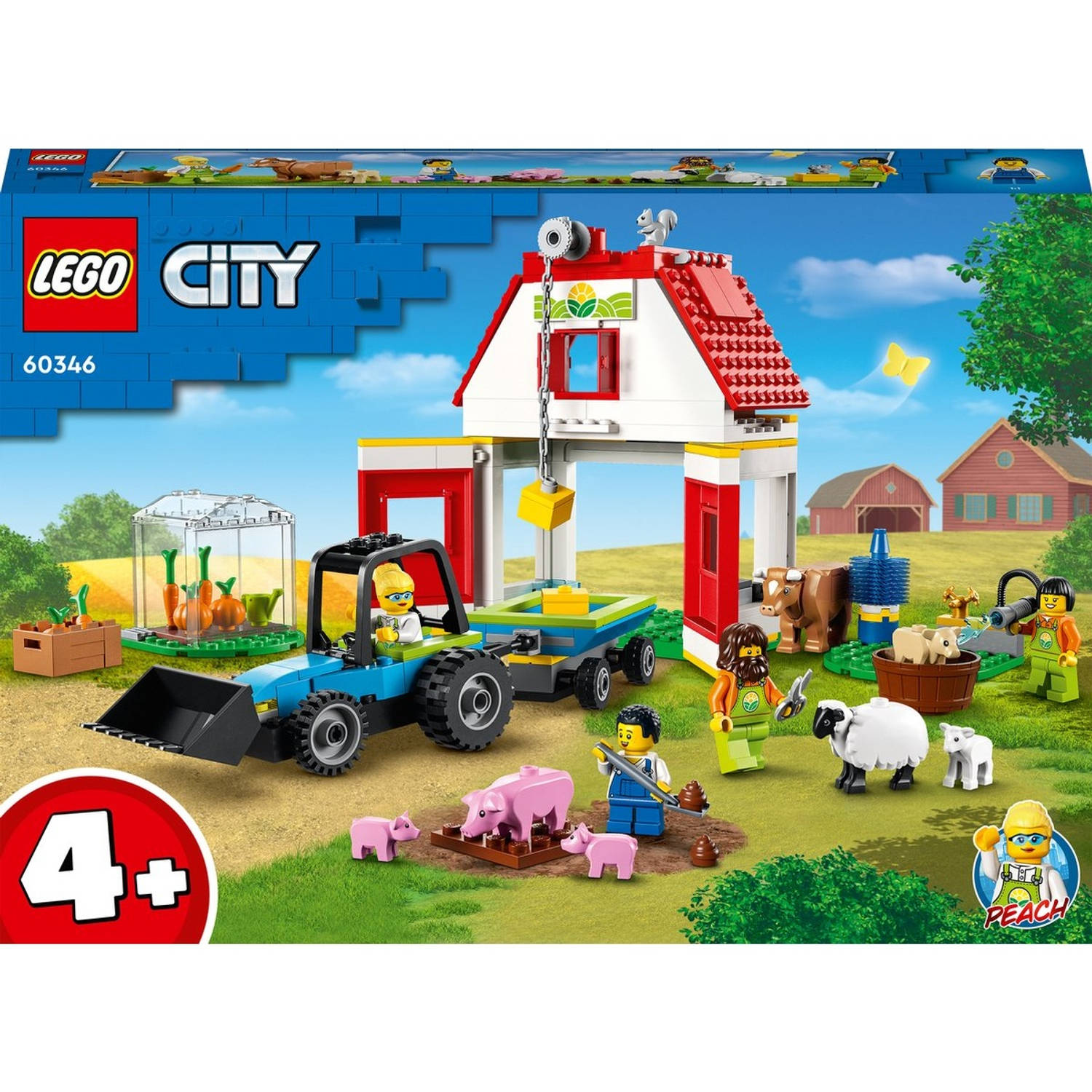 LEGO® CITY 60346 Boerderij met dieren
