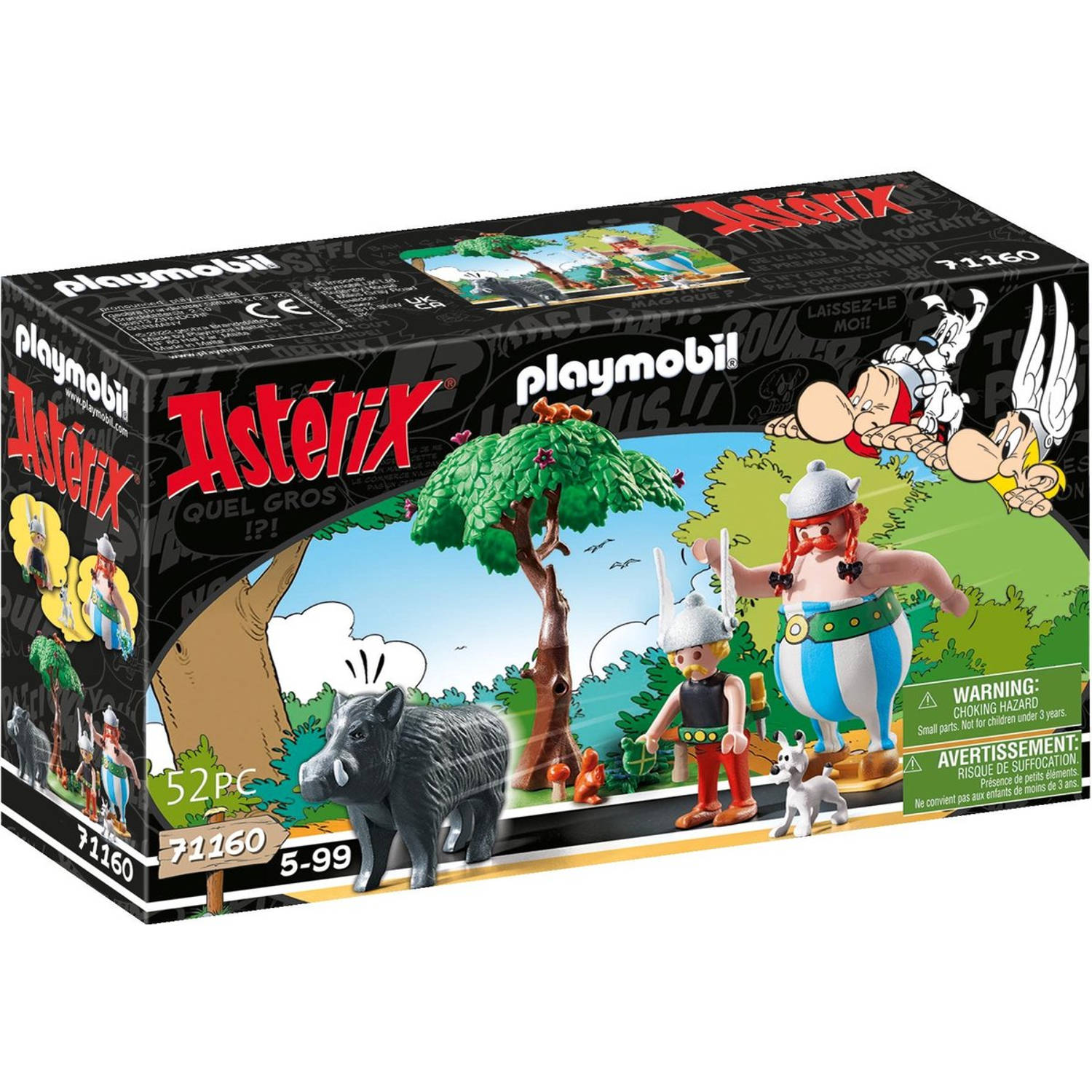 Playmobil® Constructie-speelset Wildschweinjagd (71160), Asterix