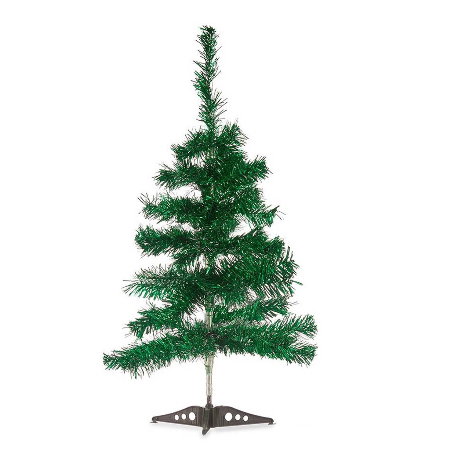 Krist+ kunstboom/kunst kerstboom - klein - groen - 60 cm - Kunstkerstboom