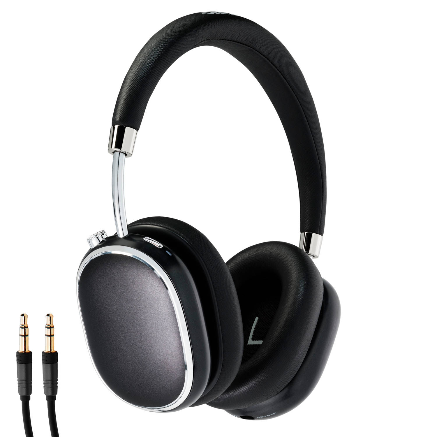 Medion E62474 Draadloze Over-ear Koptelefoon Active Noise Cancelling Zwart