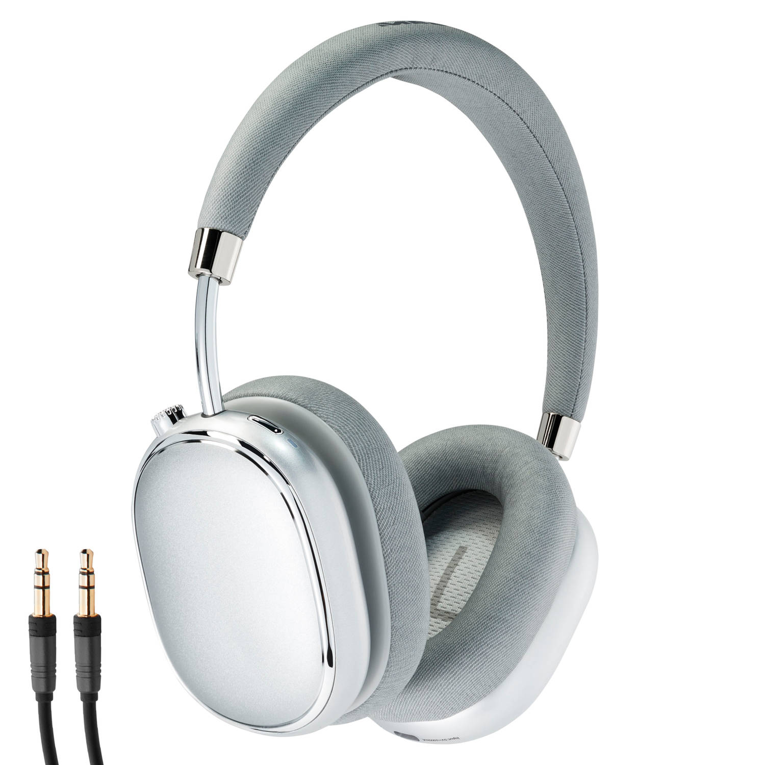 Medion E62474 Draadloze Over-ear Koptelefoon Active Noise Cancelling Wit