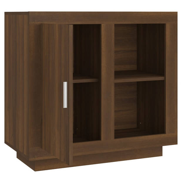 vidaXL Dressoir 80x40x75 cm bruin eikenkleur