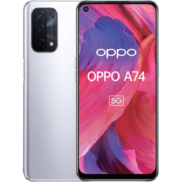 Oppo A74 5G 128GB Zilver