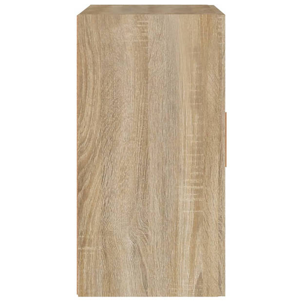 vidaXL Wandkast 60x30x60 cm bewerkt hout sonoma eikenkleurig