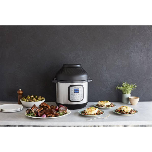 Instant Pot Multicooker / Slowcooker / Airfryer Duo Crisp - 7.6 Liter - 1500 W - 11-in-1