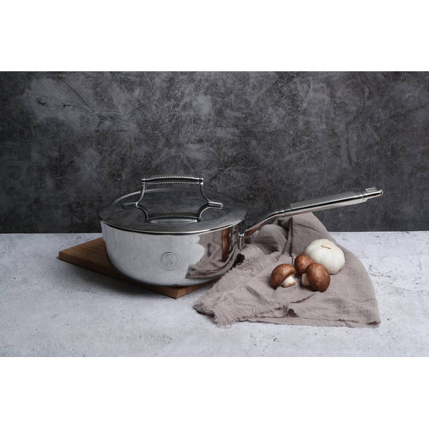 Saveur Selects Steelpan Voyage - TriPly RVS - ø 20 cm / 1.8 liter