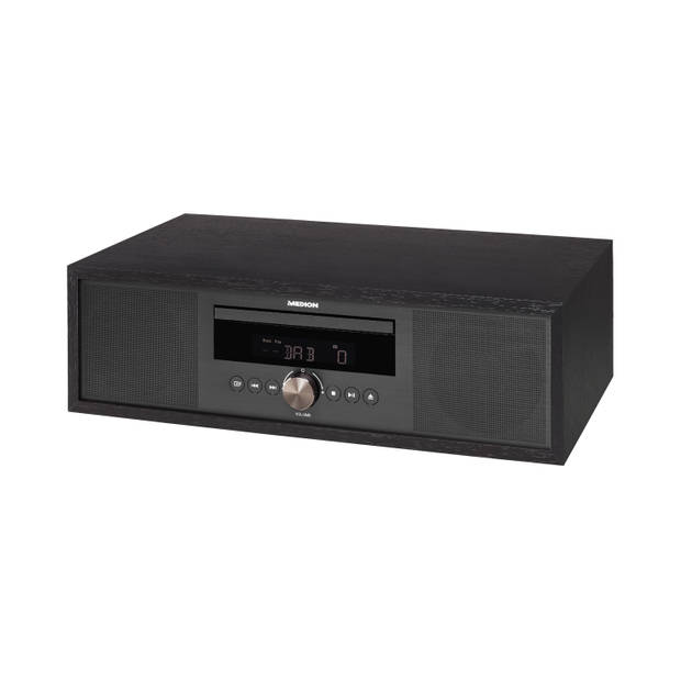 Medion P64145 - DAB+ Stereo radio - FM - Bluetooth - CD speler - MP3 speler - Zwart