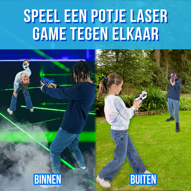 Silvergear Laserguns met Interactief Projectiespel