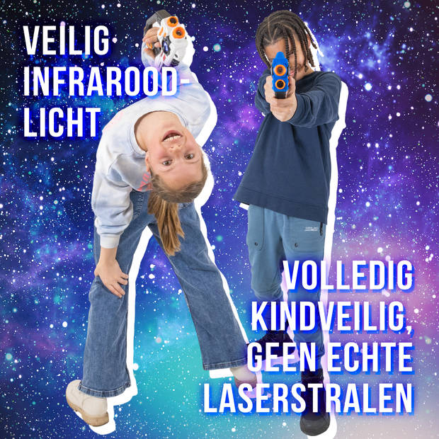 Silvergear Laserguns met Interactief Projectiespel