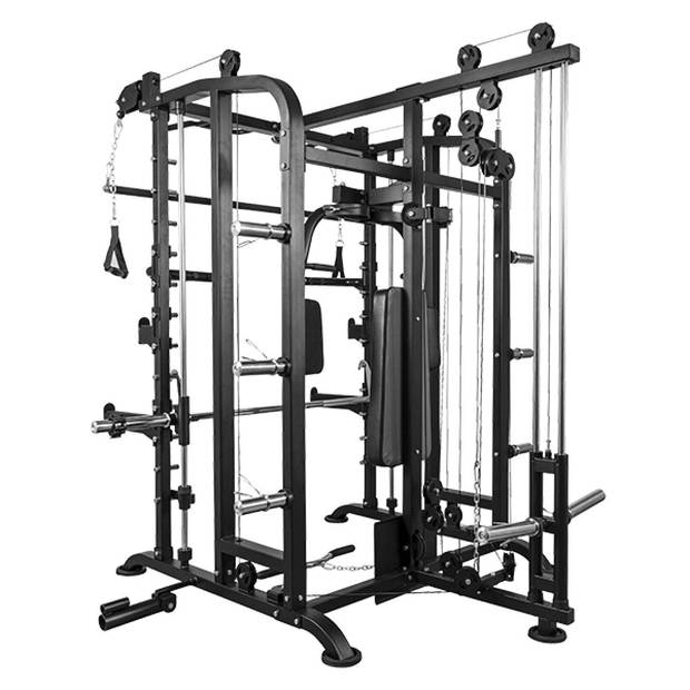 Gorilla Sports Multifunctionele Smith Machinemet Butterfly (2 kabels)