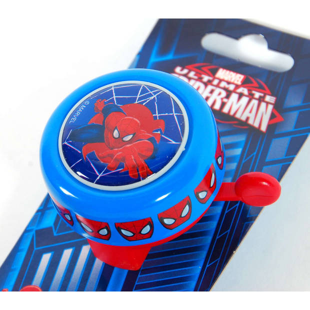 Marvel Fietsbel Spider-Man Jongens 54 mm Blauw/Rood