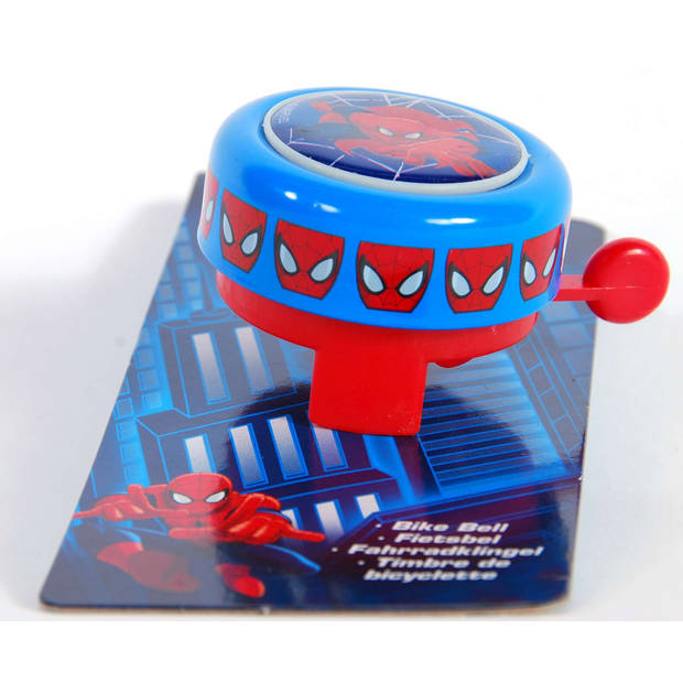 Marvel Fietsbel Spider-Man Jongens 54 mm Blauw/Rood