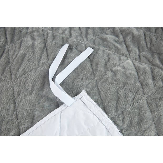Calmzy Superior Soft - Duvet cover - Verzwaringsdeken hoes - 150 x 200 cm - Superzacht - Comfortabel - Grijs