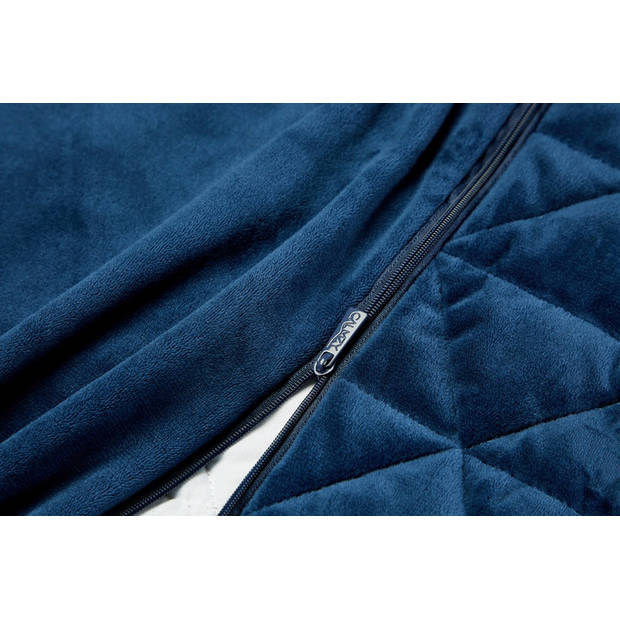 Calmzy Superior Soft - Duvet cover - Verzwaringsdeken hoes - 150 x 200 cm - Superzacht - Comfortabel - Navy