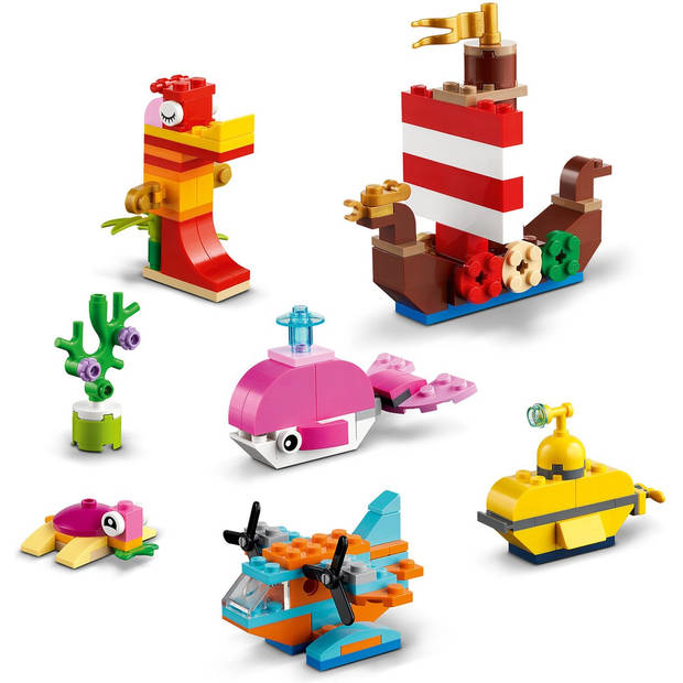 LEGO Creatief zeeplezier Bouwsteentjes Set 11018