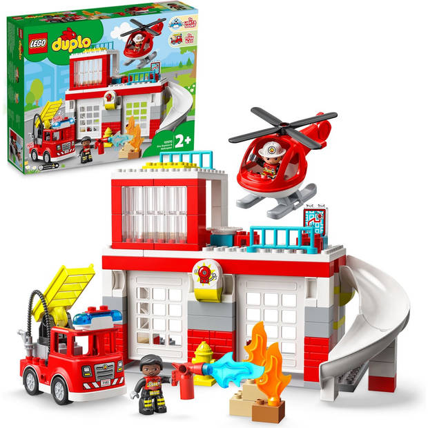 LEGO DUPLO Brandweerkazerne & Helikopter - 10970