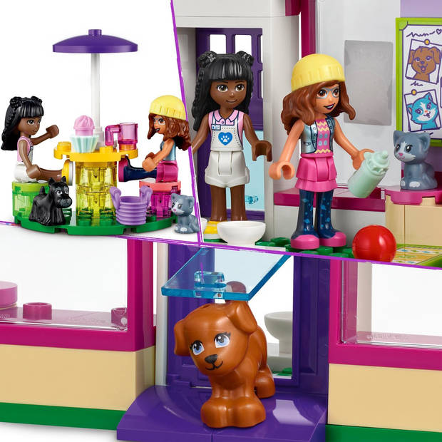 LEGO Friends Huisdierenadoptie Café Dierenset 41699