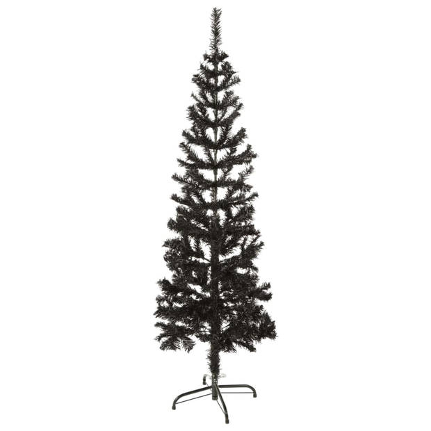 vidaXL Kerstboom smal 150 cm zwart