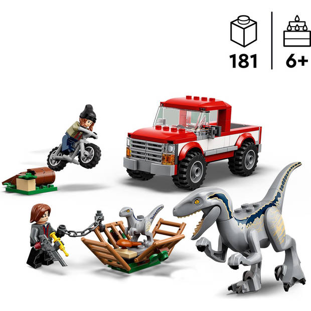 LEGO Jurassic World Blue & Beta Velociraptorvangst - 76946