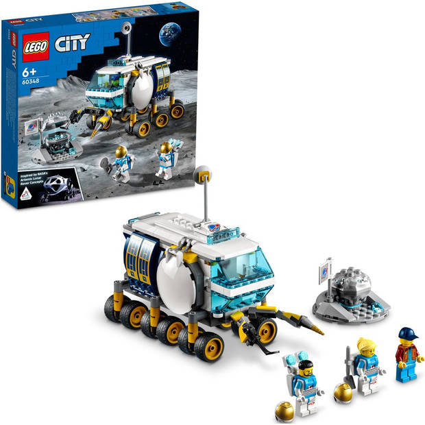 LEGO City maanwagen Ruimteset 60348