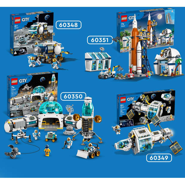 LEGO City maanwagen Ruimteset 60348