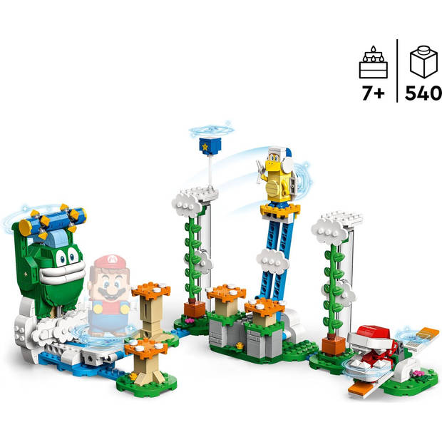 LEGO Super Mario Uitbreidingsset: Reuzen-Spikes wolkentop uitdaging - 71409