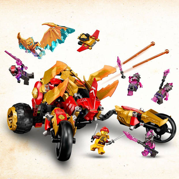 LEGO Ninjago Kai's gouden drakenvoertuig - 71773