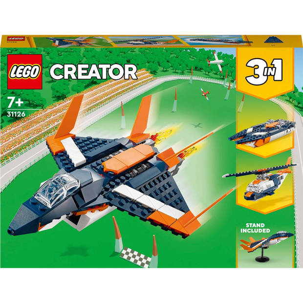 LEGO Creator Supersonisch Straalvliegtuig - 31126