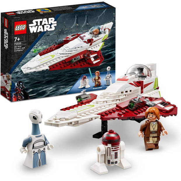 LEGO Star Wars De Jedi Starfighter van Obi-Wan Kenobi - 75333