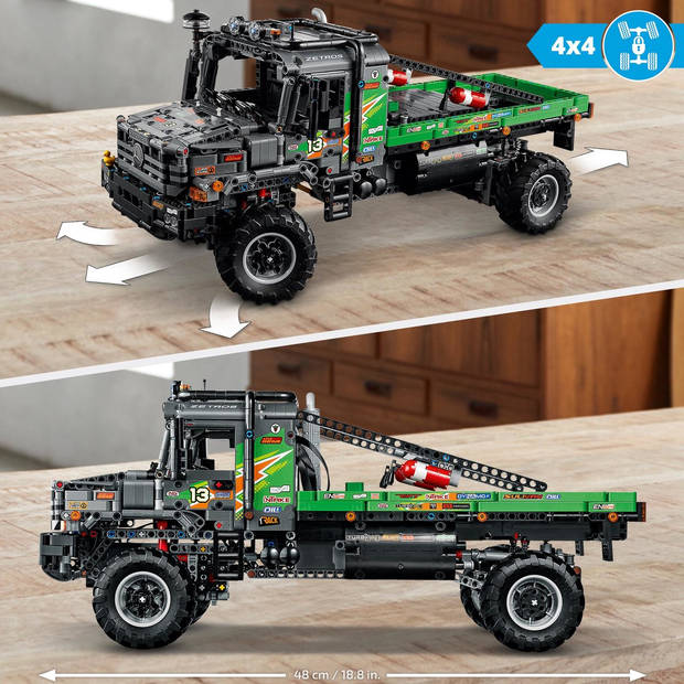 LEGO Technic 4x4 Mercedes-Benz Zetros Trial Truck met app-besturing - 42129