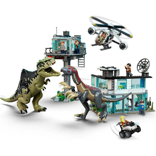 LEGO Jurassic World liganotosaurus & Therizinosaurus Aanval - 76949