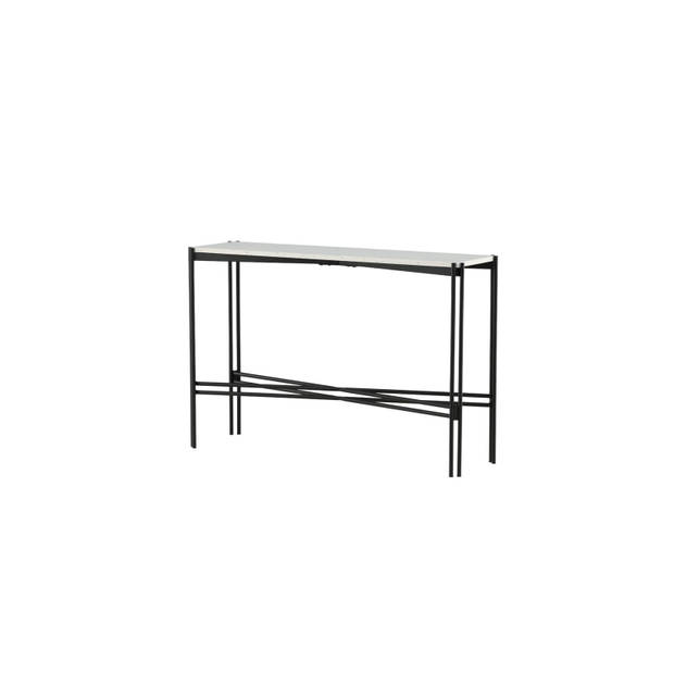 Razzia sidetable 30x110 cm terazzo wit.