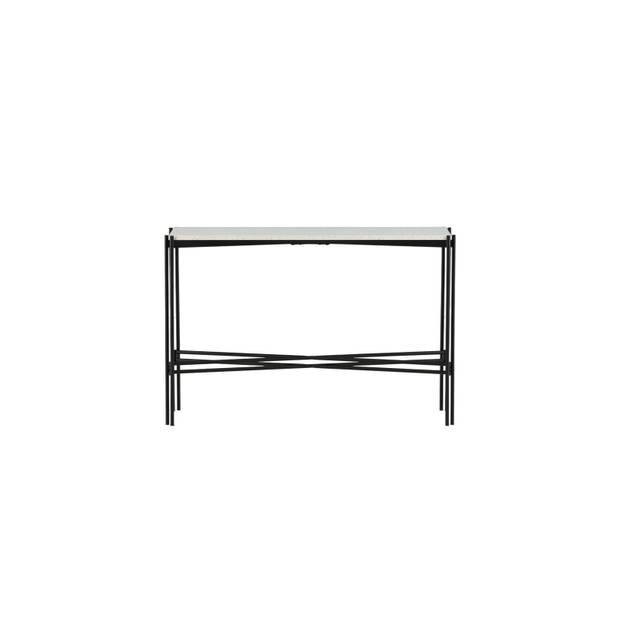 Razzia sidetable 30x110 cm terazzo wit.