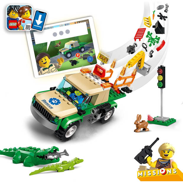 LEGO City Missies Wilde dieren reddingsmissies - 60353