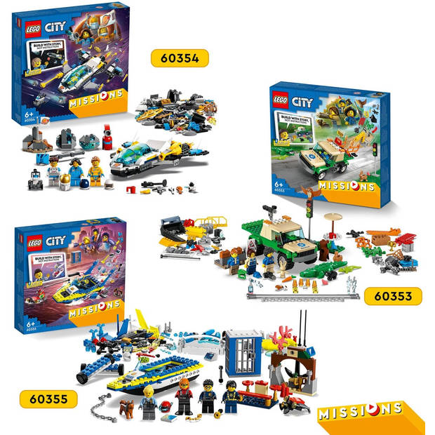 LEGO City Missies Wilde dieren reddingsmissies - 60353