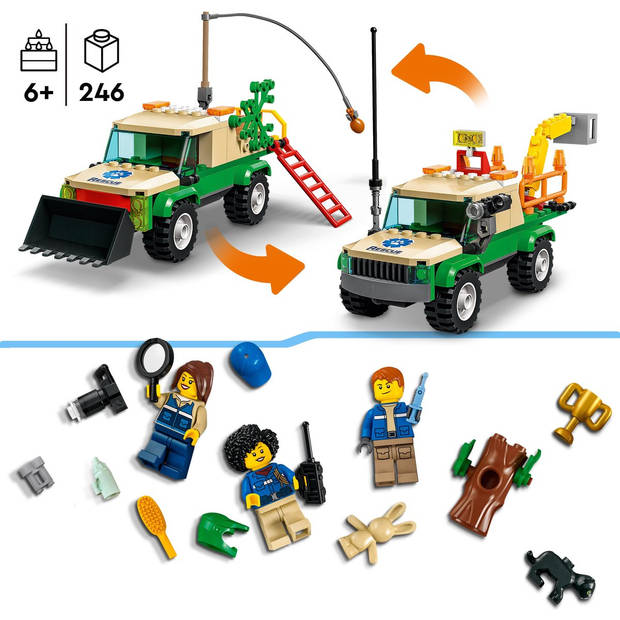 LEGO City Missies Wilde dieren reddingsmissies - 60353