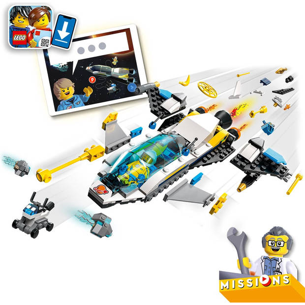 LEGO City Missies Ruimteschip voor verkenningsmissies op Mars - 60354