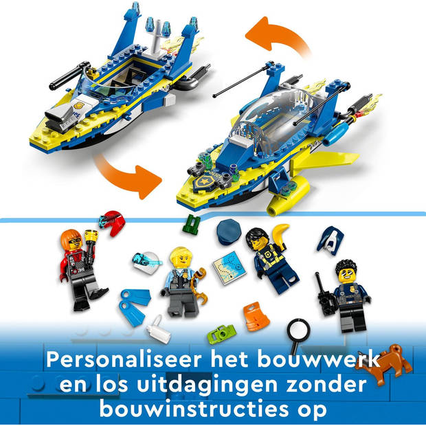 LEGO City Missies Waterpolitie recherchemissies - 60355