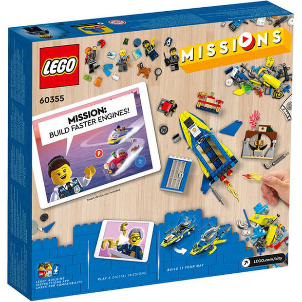 LEGO City Missies Waterpolitie recherchemissies - 60355