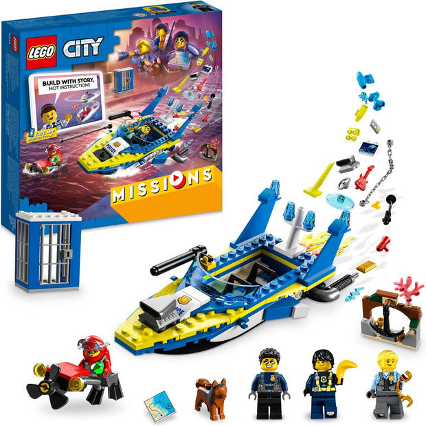 LEGO City Missies Waterpolitie recherchemissies - 60355