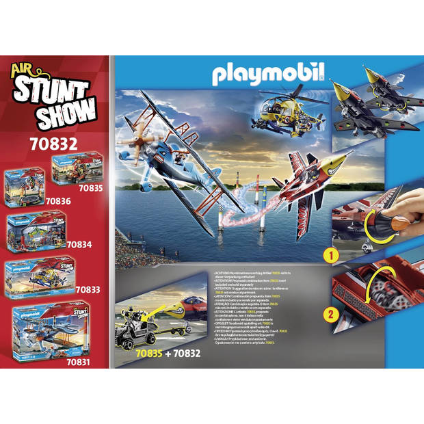 Playmobil Stunt Show Lucht Stuntshow Jet Eagle - 70832