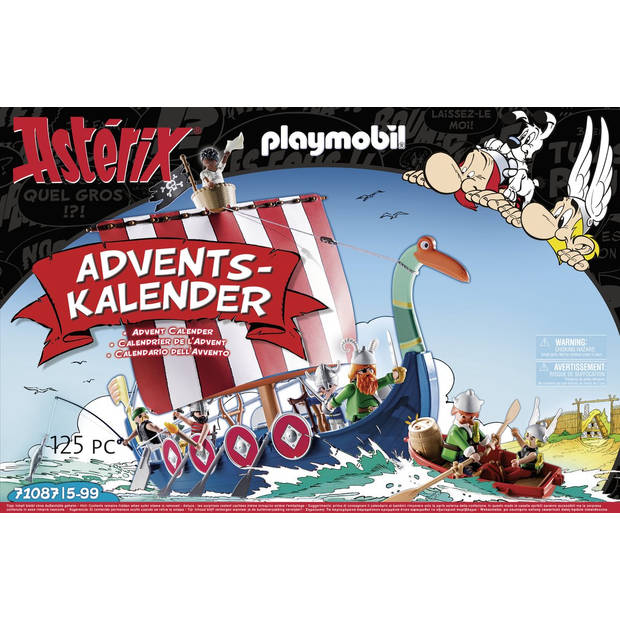Playmobil Christmas - Asterix: Adventskalender piraten 71087