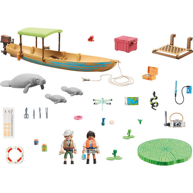 Playmobil Wiltopia - Boottocht naar de zeekoeien 71010