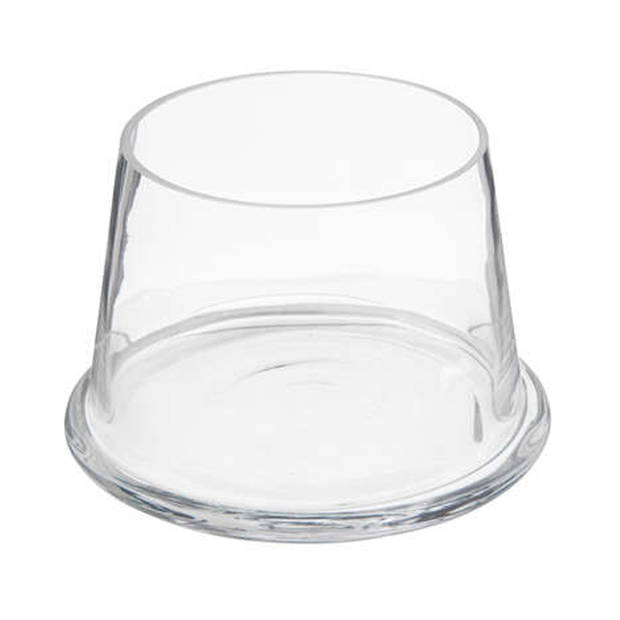 Snoeppot/voorraadpot 400 ml glas met deksel - Voorraadpot