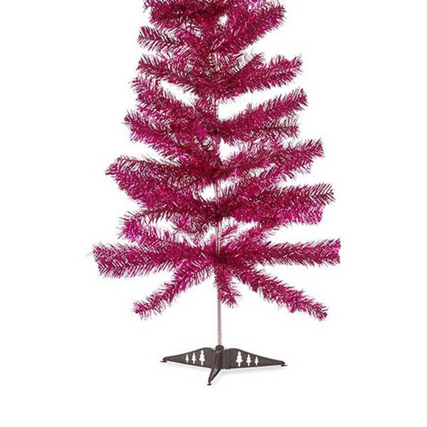 Krist+ Kunst kerstboom - fuchsia roze - 120 cm - Kunstkerstboom