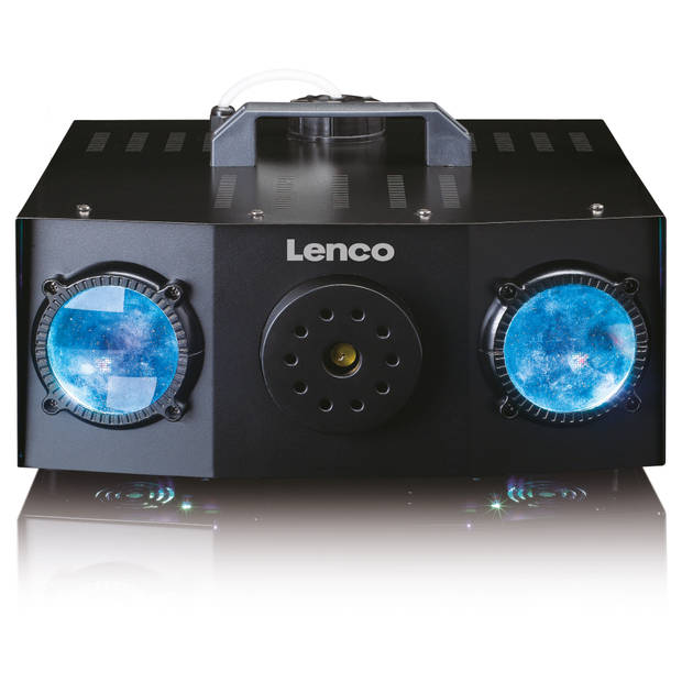 Dubbel Matrix RGB party LED verlichting Lenco Zwart