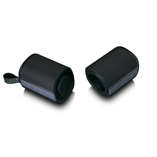 2 in 1 Bluetooth® speaker Lenco Zwart