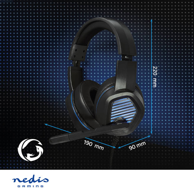 Nedis Gaming Headset - GHST410BK