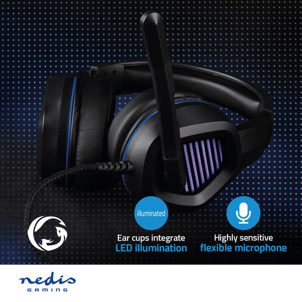 Nedis Gaming Headset - GHST410BK
